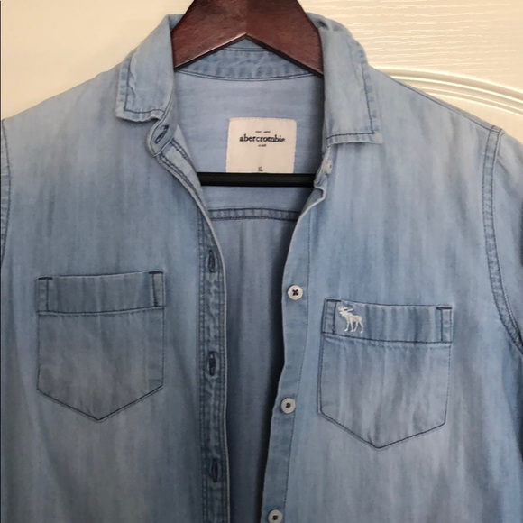 Abercrombie jean button up - Picture 3 of 3